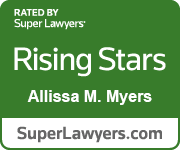 Rated By SuperLawyers | Rising Starts | Allissa M. Myers